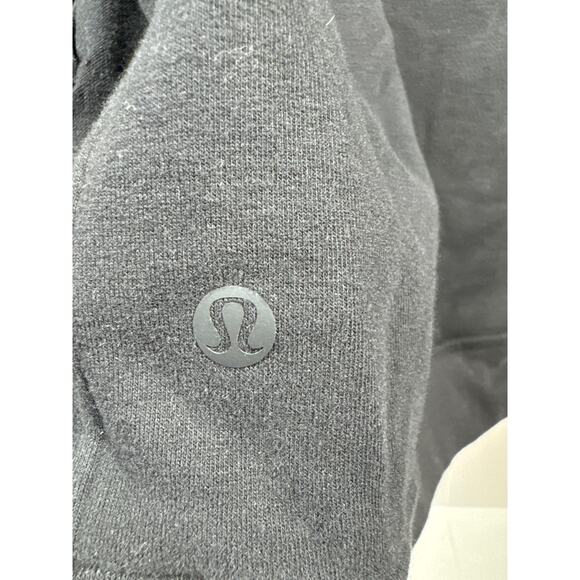 Lululemon All Yours Hoodie Black Fleece Fabric Kangaroo Pocket Size X-Small - Picture 4 of 5